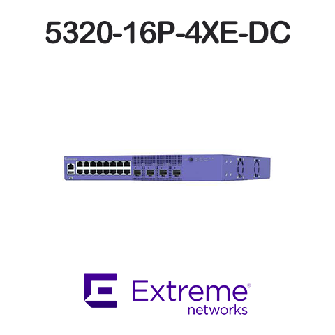 Switch extreme 5320-16p-4xe-dc
