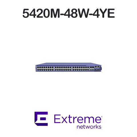 Switch extreme 5420m-48w-4ye